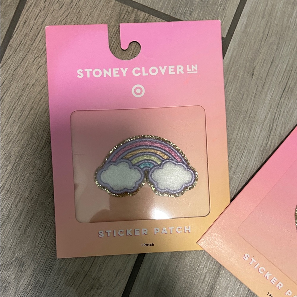 Stoney Clover Lane Rainbow, Heart, and Daisy Sticker Patches - Picture 2 of 4